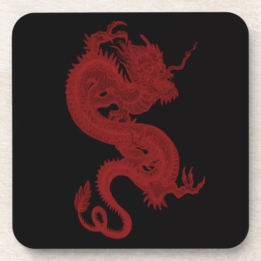 Dessous de verre Red Dragon Pendragon (Devant)