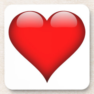 Dessous-de-verre Red Heart Love