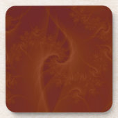 Dessous de verre Red Orange Twist (Devant)