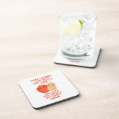 Dessous-de-verre red pepper and butternut squassoup (Côté Droit)