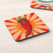 Dessous-de-verre Red Pepper Superstar (Côté gauche)