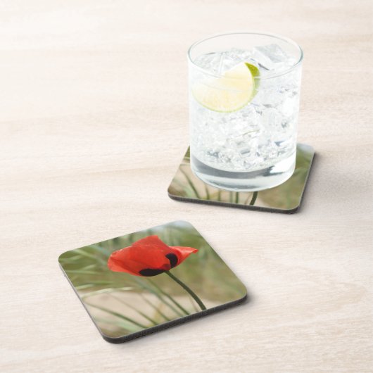 Dessous de verre Red Poppy (Côté Droit)