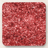 Dessous-de-verre Red Sparkle Glitz (Devant)