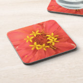Dessous de verre Red Zinnia Macro Cork (Côté gauche)