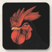 Dessous-de-verre Regal Rooster Majestic Pride Portrait (Devant)
