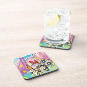 Dessous-de-verre Règle Powerpuff Girls (Côté Droit)