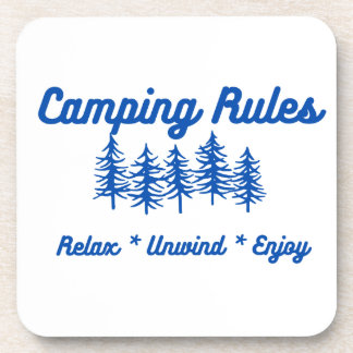 Dessous-de-verre Règles de camping