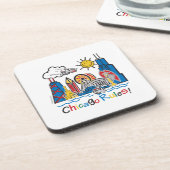 Dessous-de-verre Règles de Chicago (Côté gauche)