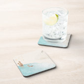 Dessous-de-verre Reindee de vacances d'hiver (Côté Droit)