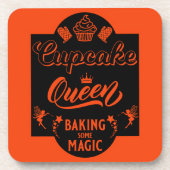 Dessous-de-verre Reine Cupcake (Devant)