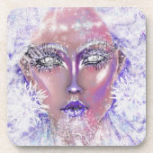 Dessous-de-verre Reine des glaces - (Devant)