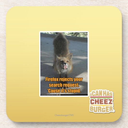 Dessous-de-verre Rejets de Firefox (Devant)