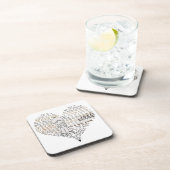 Dessous-de-verre Remplissez votre coeur (Côté Droit)