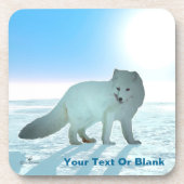 Dessous-de-verre Renard arctique (Devant)