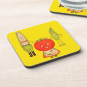 Dessous-de-verre Rencontrez les légumes (Côté gauche)