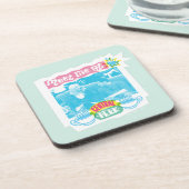 Dessous-de-verre Rencontrez-moi à Central Perk Neon Graphic (Côté gauche)