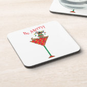 Dessous-de-verre Renne Pompette-tini's (Côté gauche)