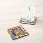 Dessous-de-verre Representation de l'initiale "H" de Mme 571 f.6r (Côté Droit)