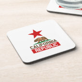 Dessous-de-verre République de Californie (Côté gauche)