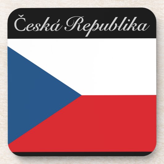 Dessous-de-verre République tchèque vlajka (Devant)
