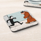 Dessous-de-verre "Respect Tranquille" (Côté gauche)