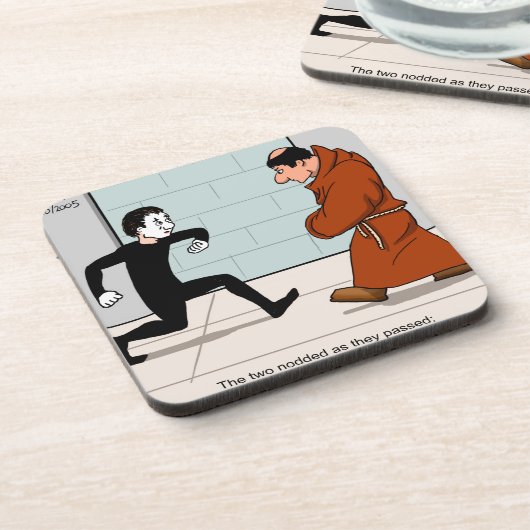 Dessous-de-verre "Respect Tranquille" (Côté gauche)