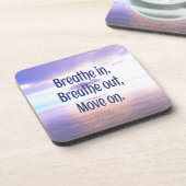 Dessous-de-verre Respiration, Respiration, Avance, Motivation (Côté gauche)