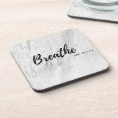 Dessous de verre - Respirer n Relax (Côté gauche)