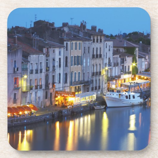 Dessous-de-verre Restaurants le long de la rivière l'Hérault. L'Hér (Devant)