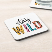 Dessous-de-verre Restez à l'abri (Côté gauche)