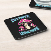 Dessous-de-verre Restez Trippy ! Petit Hippie (Côté gauche)