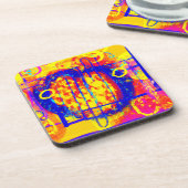 Dessous-de-verre Résumé moderne et dynamique Art (Côté gauche)