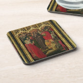 Dessous-de-verre Résurrection de triptyque de Lazarre ; Augmenter (Côté gauche)