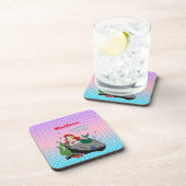 Dessous-de-verre Retour à l'école avec sirènes et mer (Côté Droit)