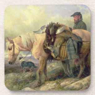 Dessous-de-verre Retournant de la colline, 1868