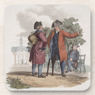 Dessous-de-verre Retraités de Chelsea, cavalerie et infanterie, de