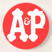 Dessous de verre Retro Atlantic & Pacific Grocerst (Devant)