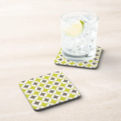 Dessous-de-verre Retro Green Pattern (Côté Droit)