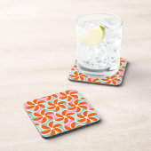 Dessous-de-verre Rétro motif orange de cale (Côté Droit)