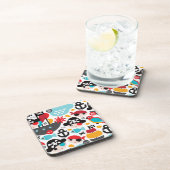 Dessous-de-verre Rétro navigation d'illustration de pirates (Côté Droit)