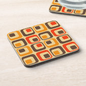 Dessous-de-verre Rétro Squares Pattern (Côté gauche)