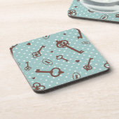 Dessous-de-verre Rétros clés de Valentine (Côté gauche)