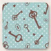 Dessous-de-verre Rétros clés de Valentine (Devant)