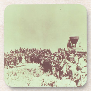 Dessous-de-verre Réunion de l'union Pacifique et du Pacif central