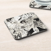 Dessous-de-verre Rêves par Aubrey Beardsley (Côté gauche)