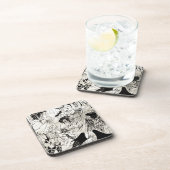 Dessous-de-verre Rêves par Aubrey Beardsley (Côté Droit)