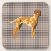 DESSOUS-DE-VERRE RHODESIAN RIDGEBACK (Devant)