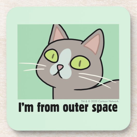 Dessous-de-verre RICK ET MORTY™ | Je viens de l'espace extra-atmosp (Devant)