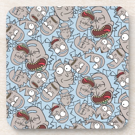 Dessous-de-verre RICK ET MORTY™ | Rick's Moods (Devant)