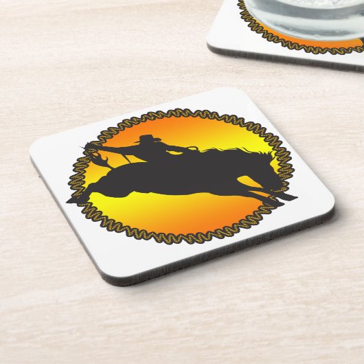 Dessous-de-verre Ride Bronc (Côté gauche)